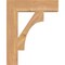 Ekena Millwork Westlake Block Smooth Bracket, Western Red Cedar, 3 1/2"W x 16"D x 20"H BKT04X16X20WTL05SWR - alternate 2